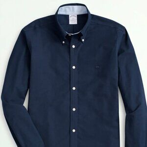 Milano Slim-fit Stretch Non-Iron Oxford Button-Down Collar Sport Shirt